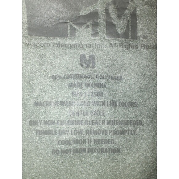 NWT MTV Music Television Hooded Holiday Sweater Aqua Medium Hoodie Sweater - Picture 15 of 16